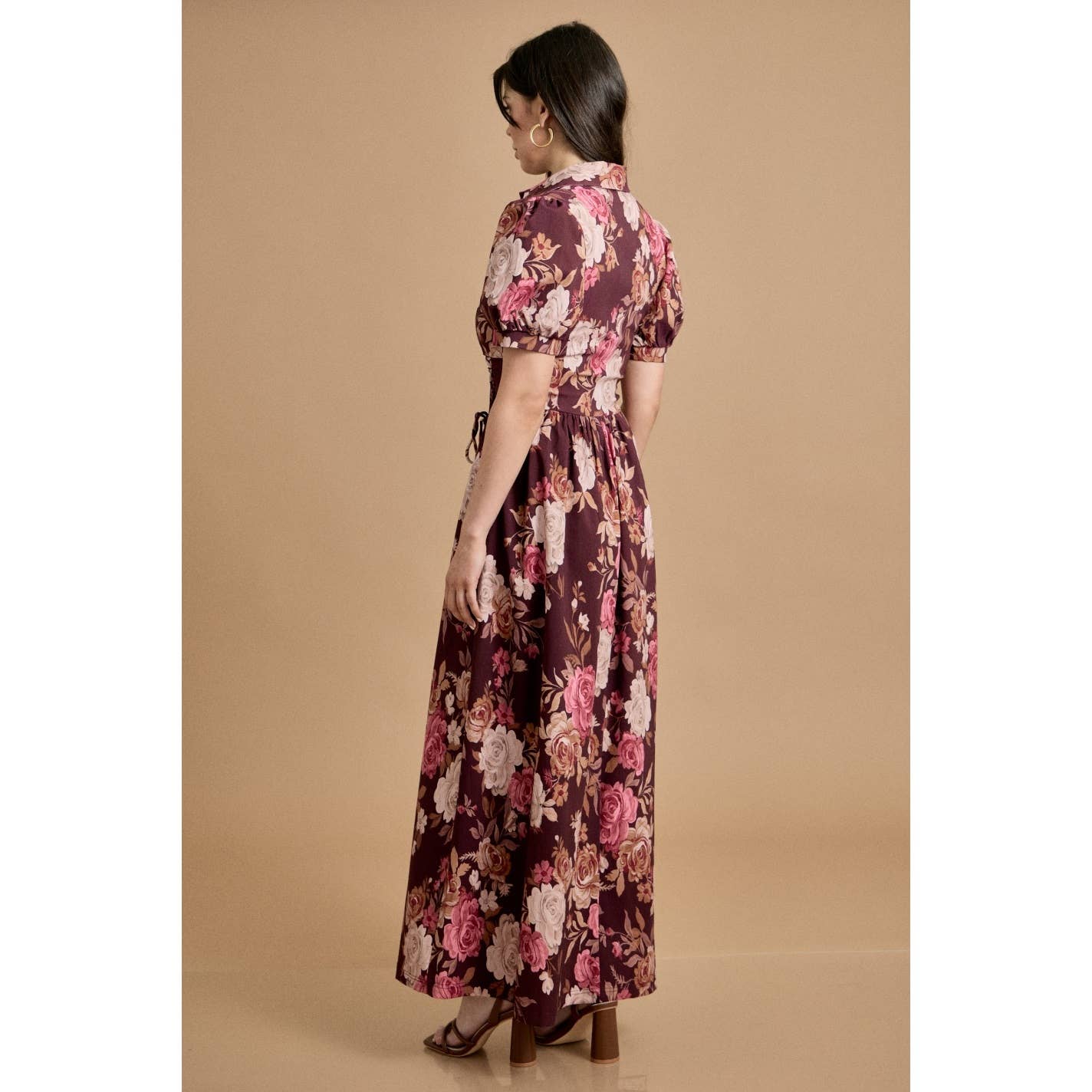 Vintage Rose Maxi Dress