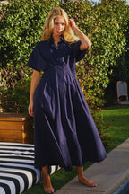 Effortless Button Front Maxi Dress