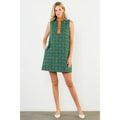 Green Tweed Dress