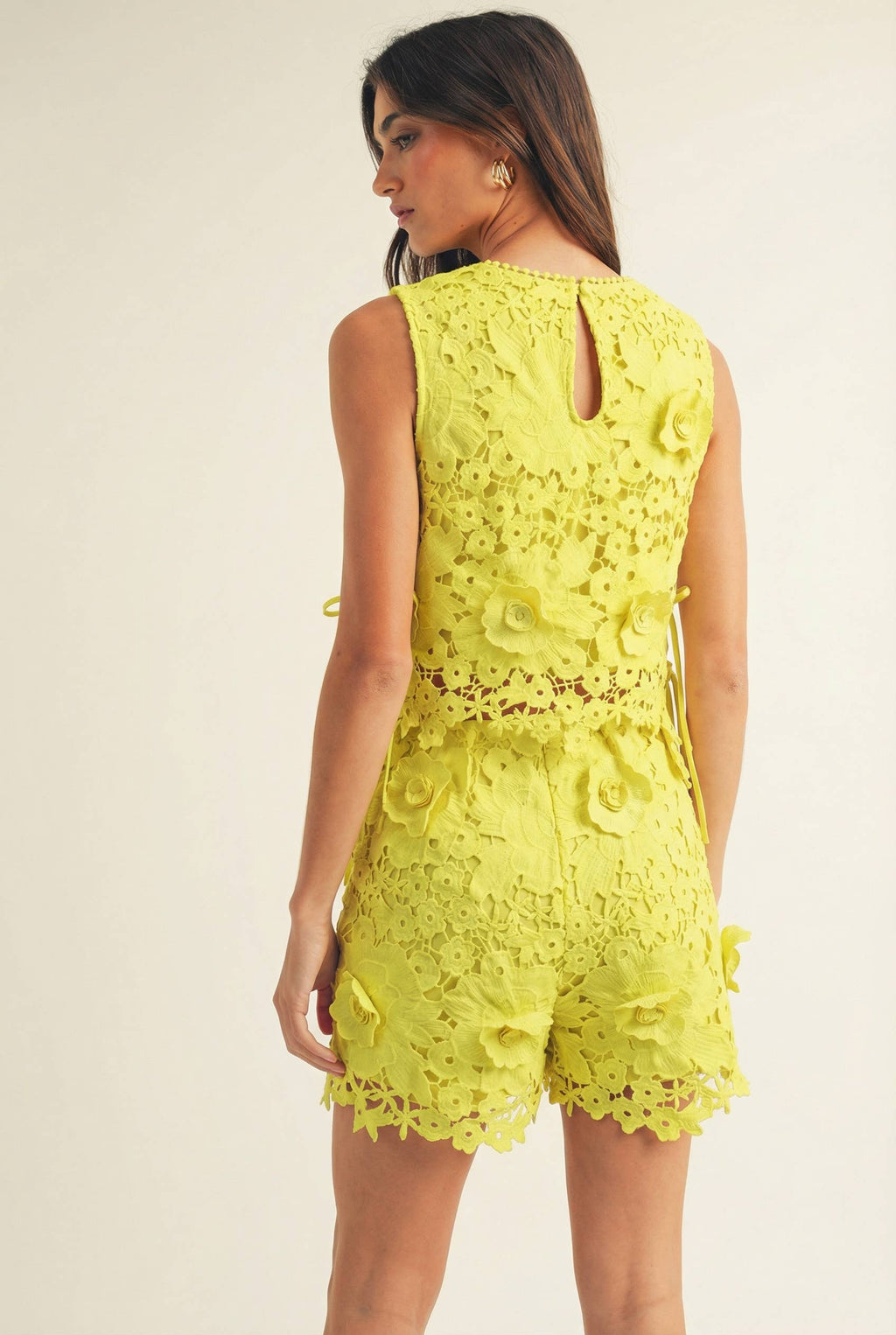 Floral Lace Two-Piece Set
