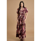 Vintage Rose Maxi Dress