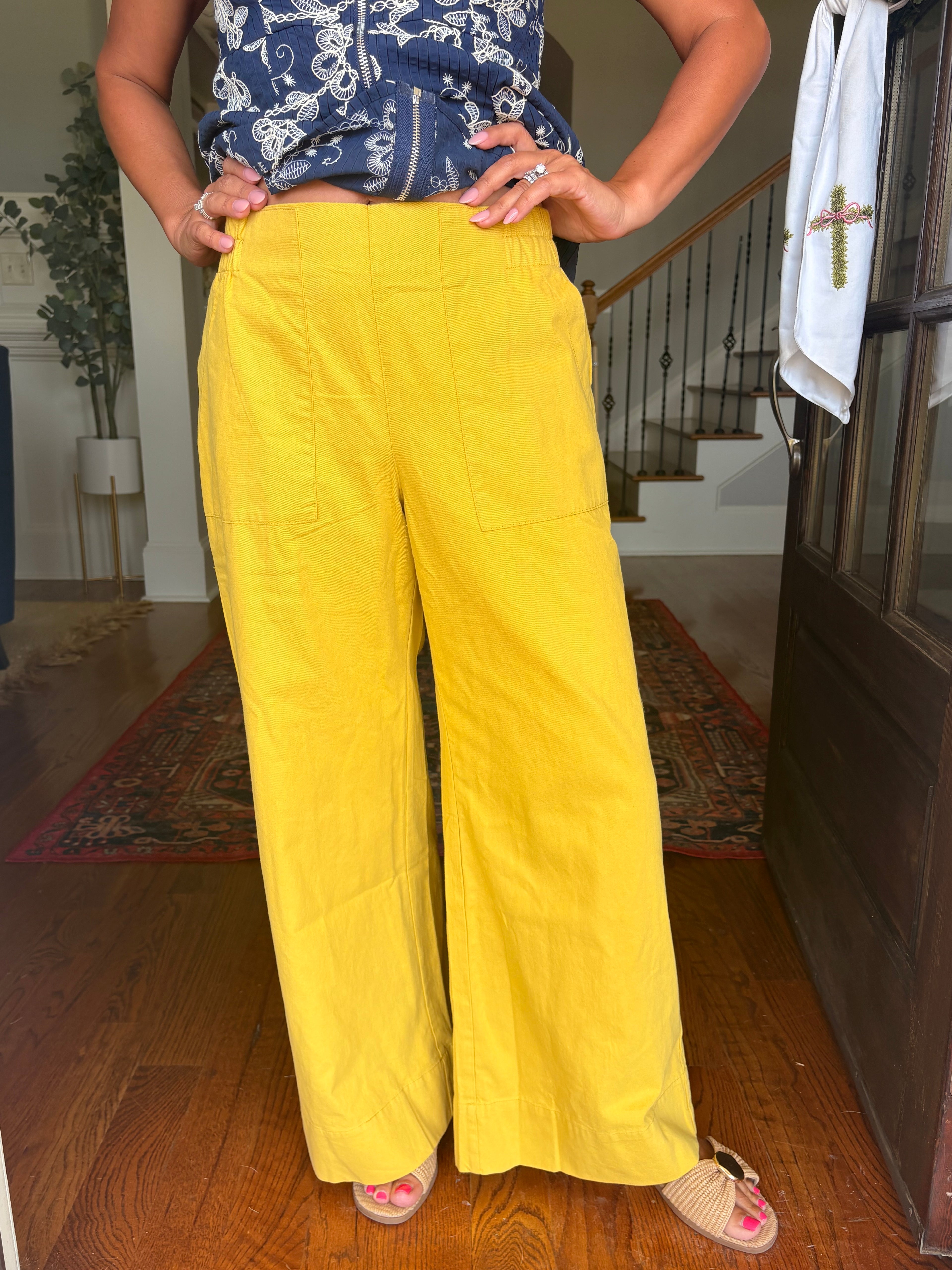 Golden Hour Wide Leg Pants