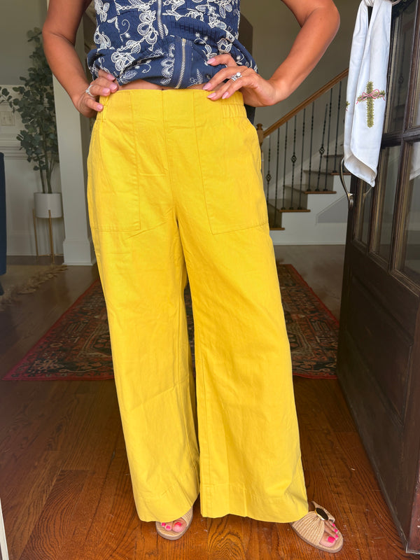 Golden Hour Wide Leg Pants