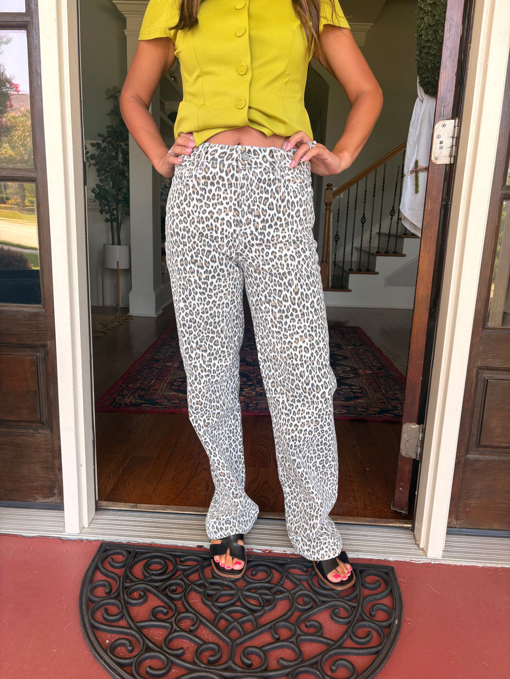 Wild Side Straight Leg Jeans