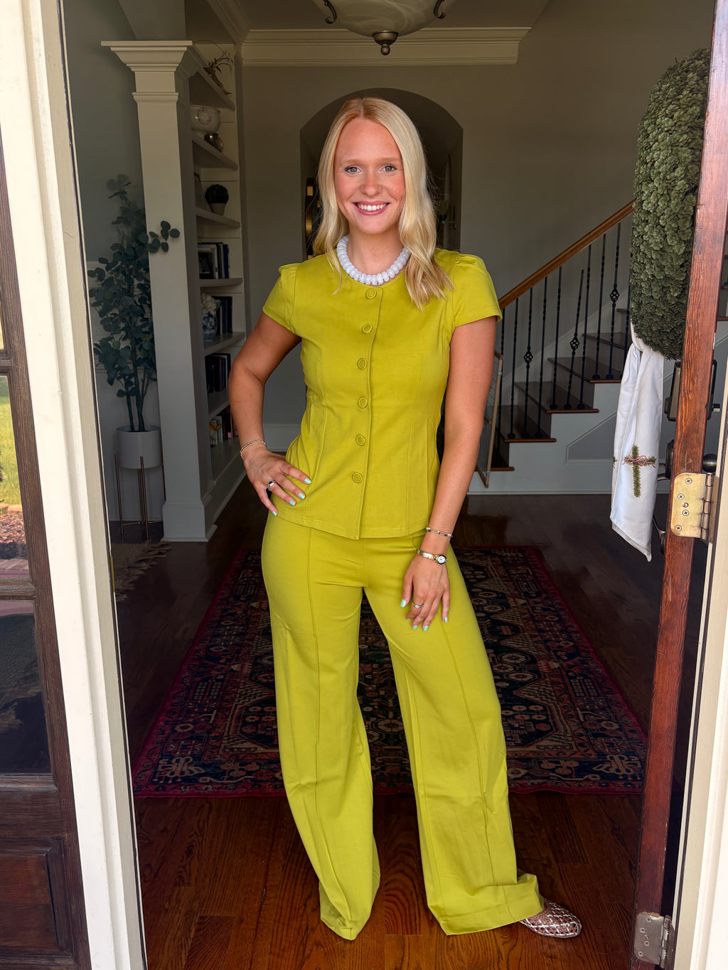 Lime Light Knit Set