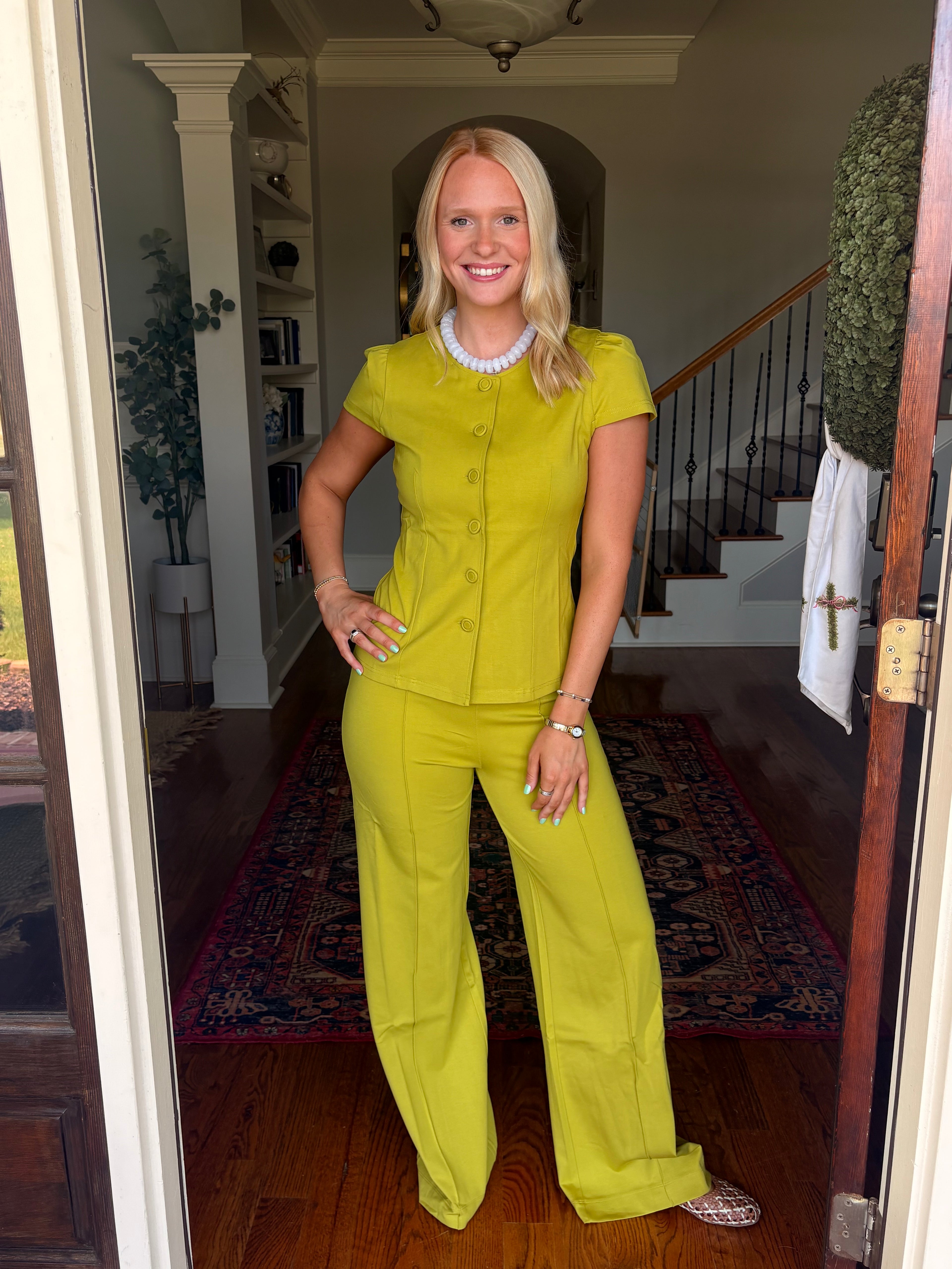 Lime Light Knit Set
