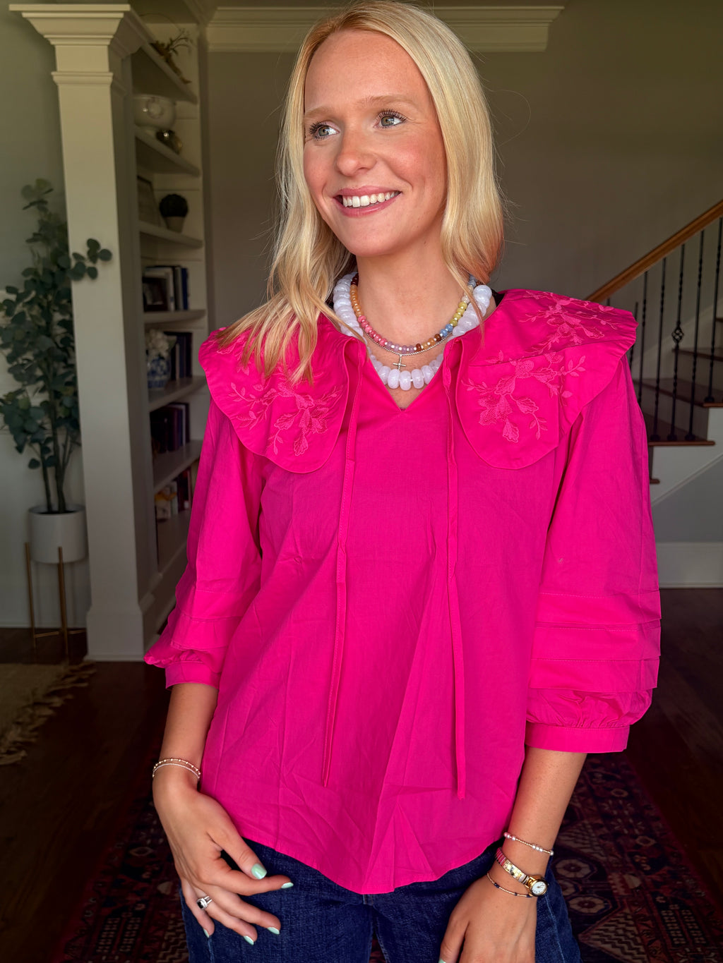 Pretty in Pink Blouse