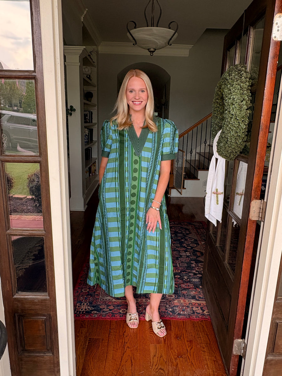 Evergreen Days Mini Dress