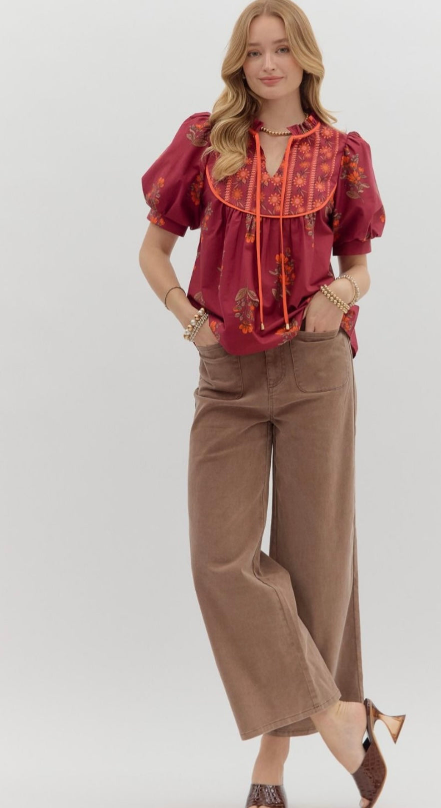 Autumn Bloom Blouse