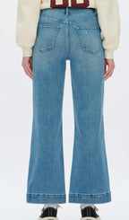 Retro Pocket Flare Jeans