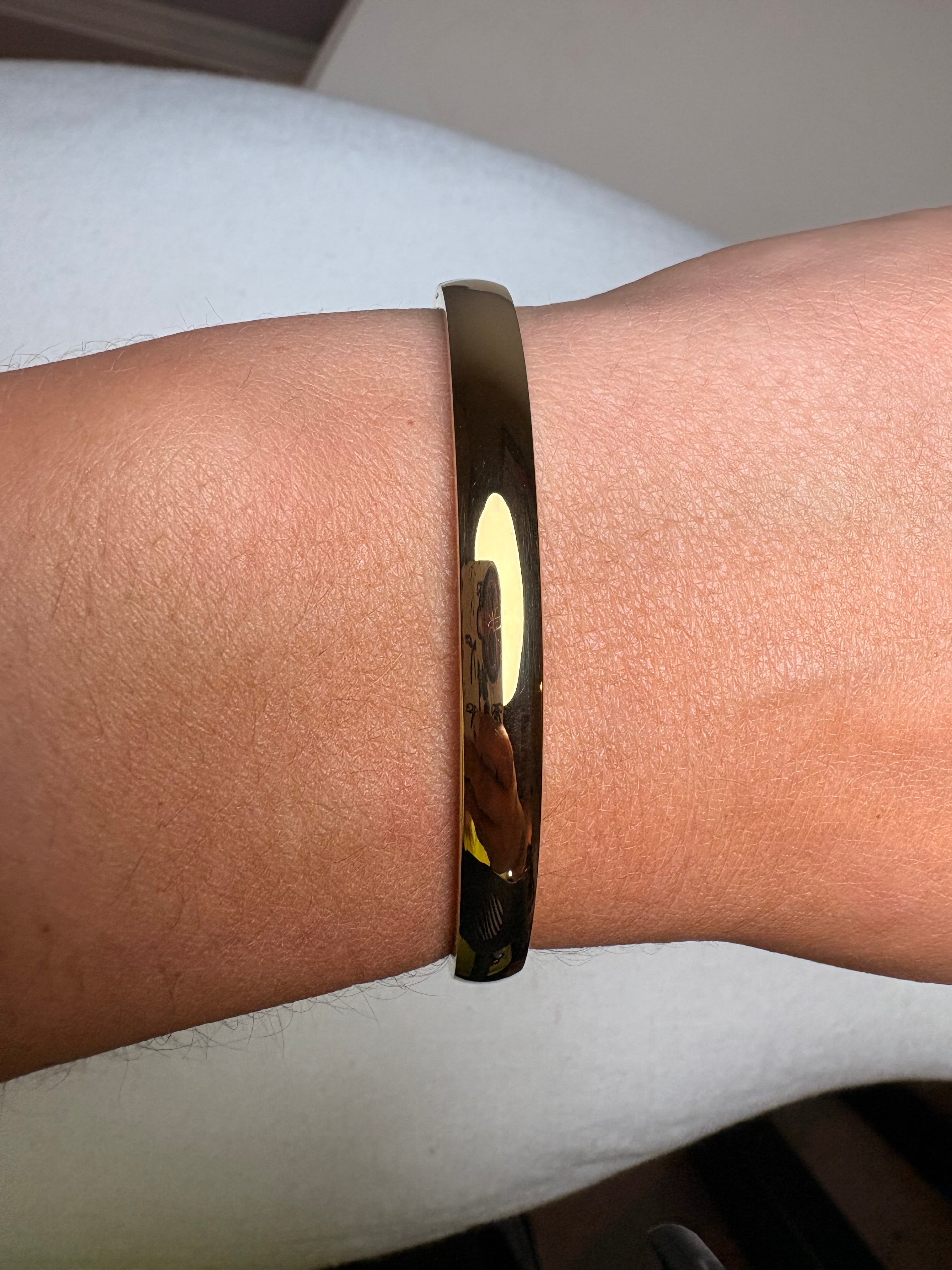 Gold Bangle Bracelet