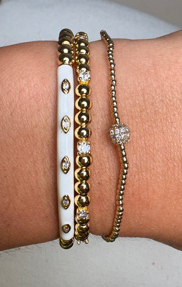 Gold Bracelet Stack