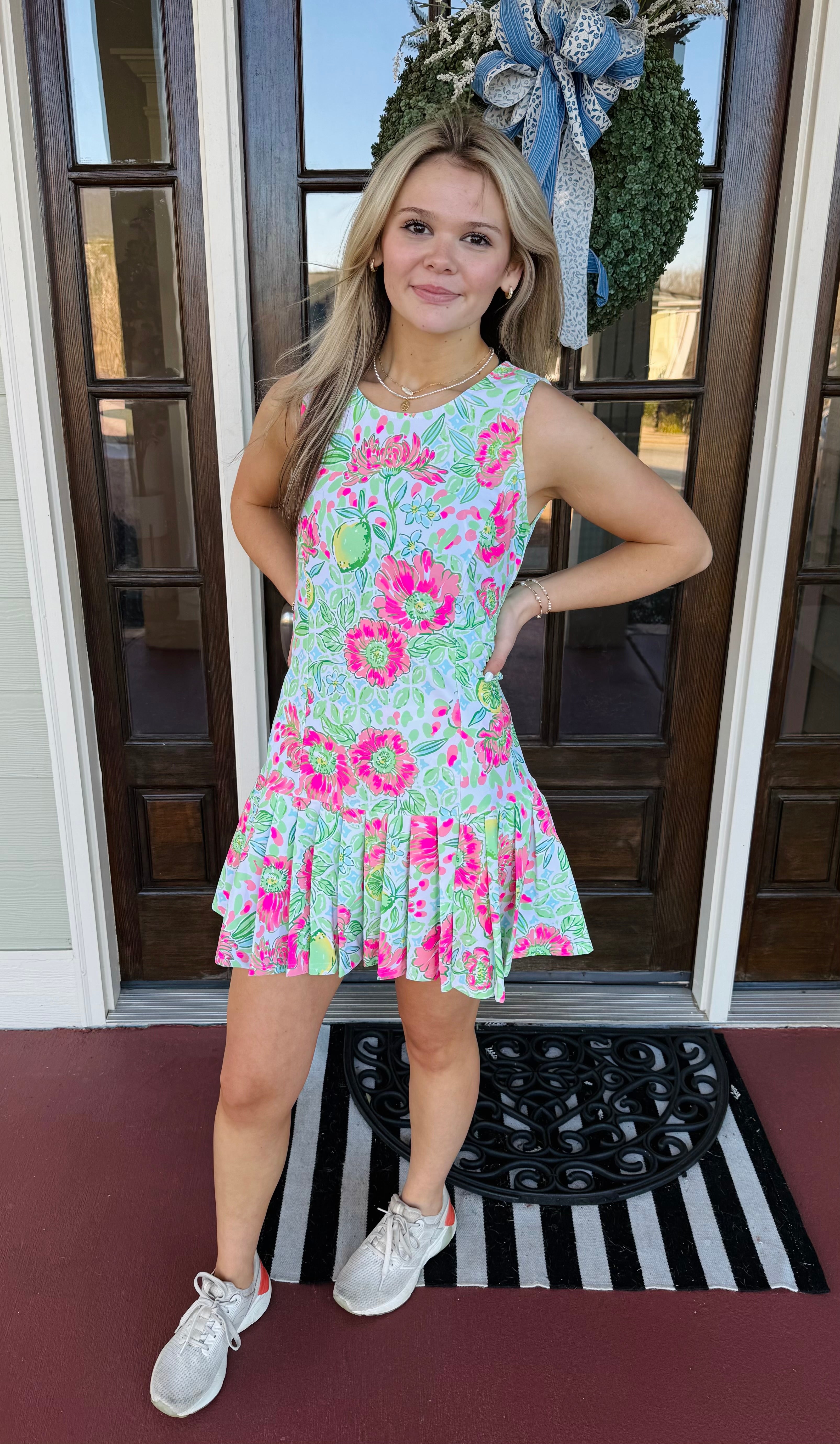 Floral Athleisure Dress