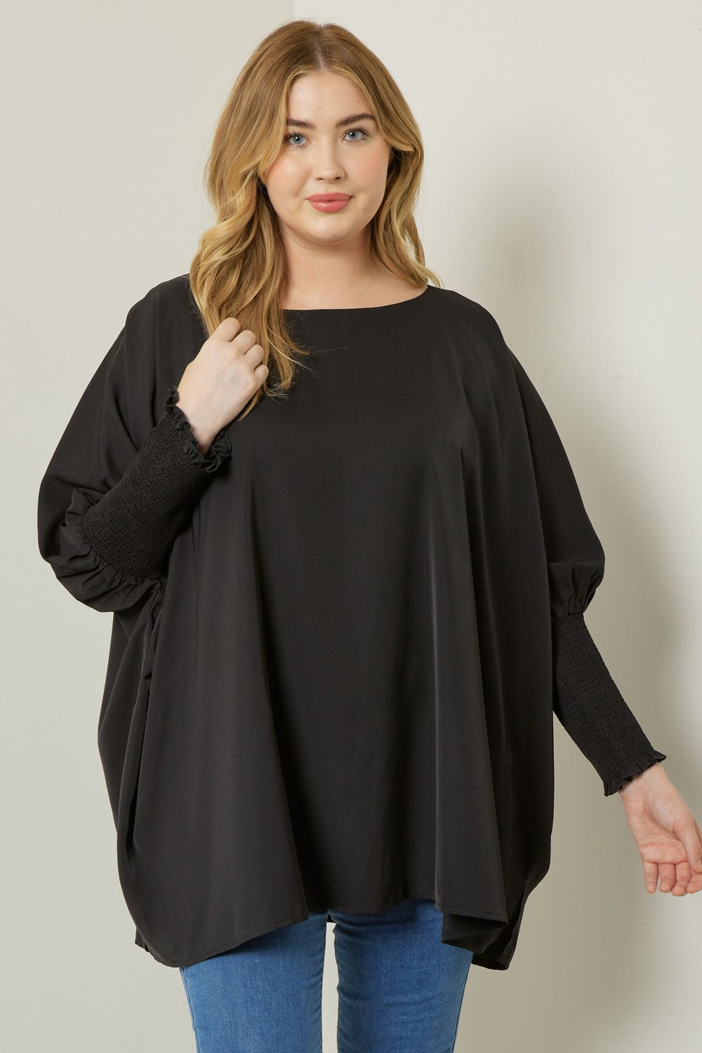 Oversized Tunic Top – Plus Size
