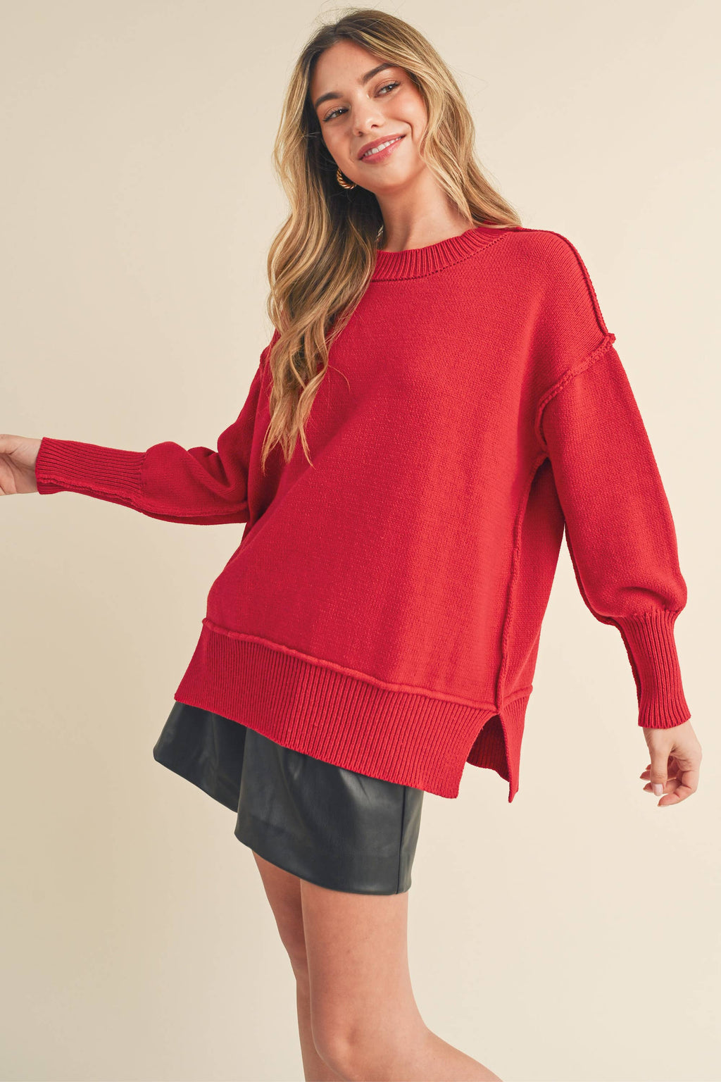 Scarlet Relaxed Fit Sweater