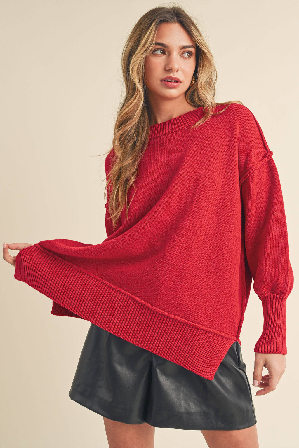 Scarlet Relaxed Fit Sweater