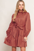 Rust Dress
