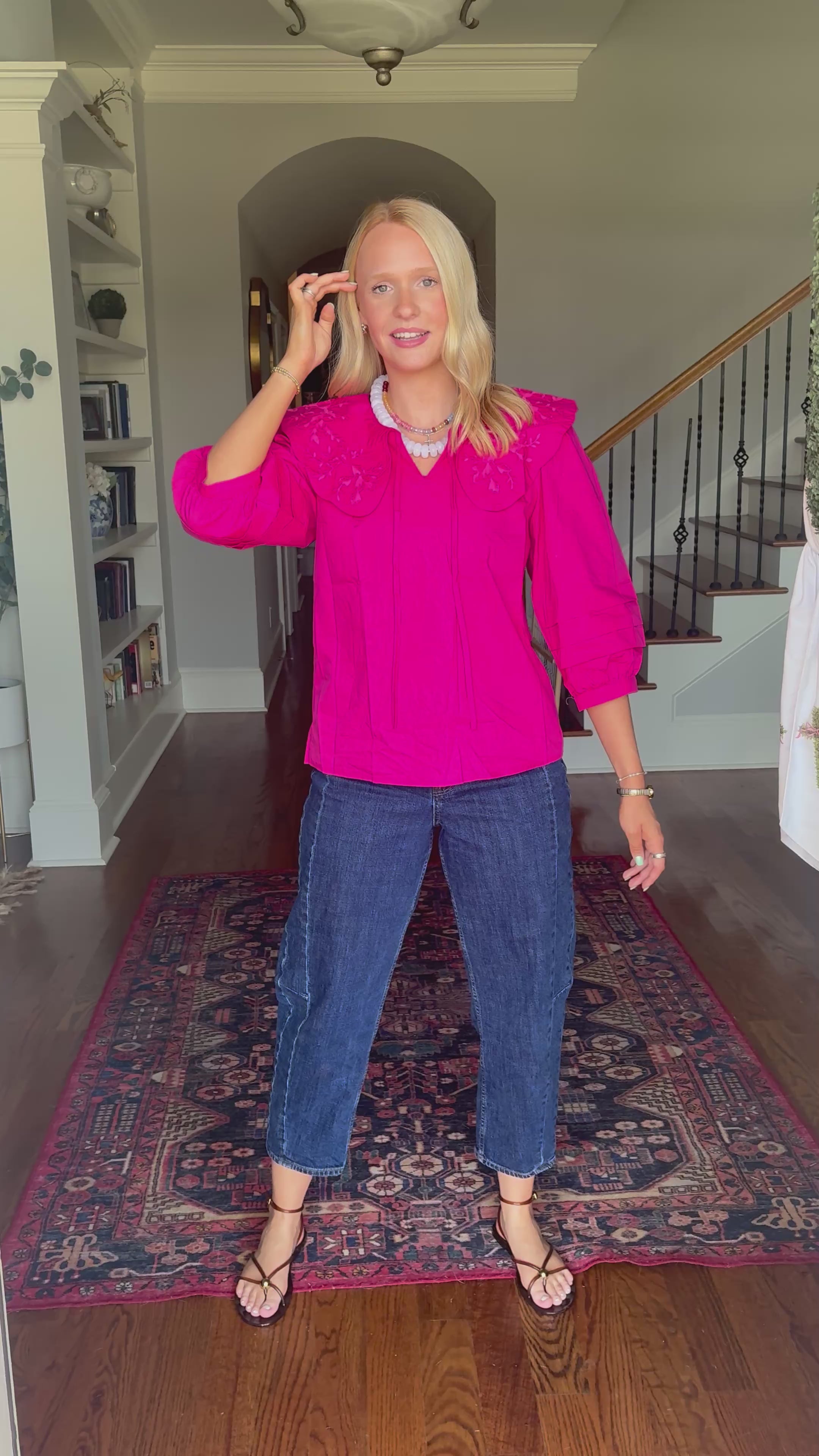 Pretty in Pink Blouse